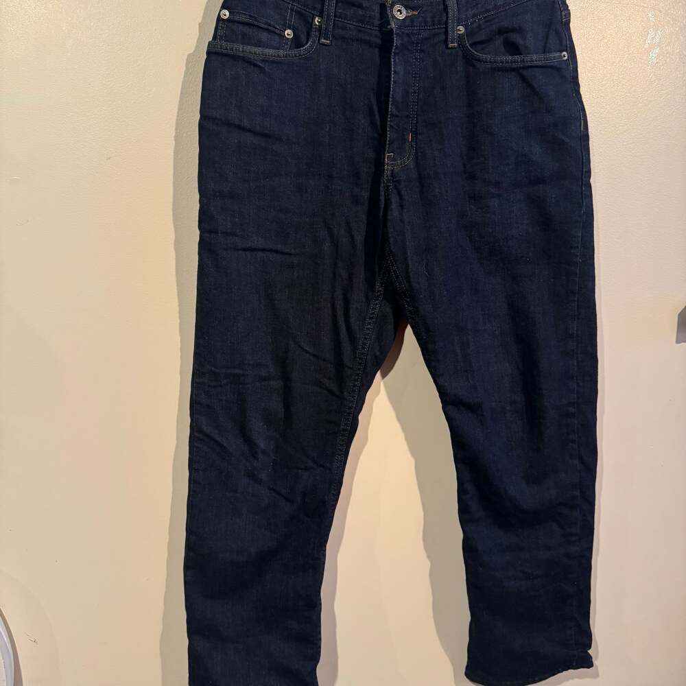 Eddie Bauer Men's Fleece-Lined Straight Fit Jeans